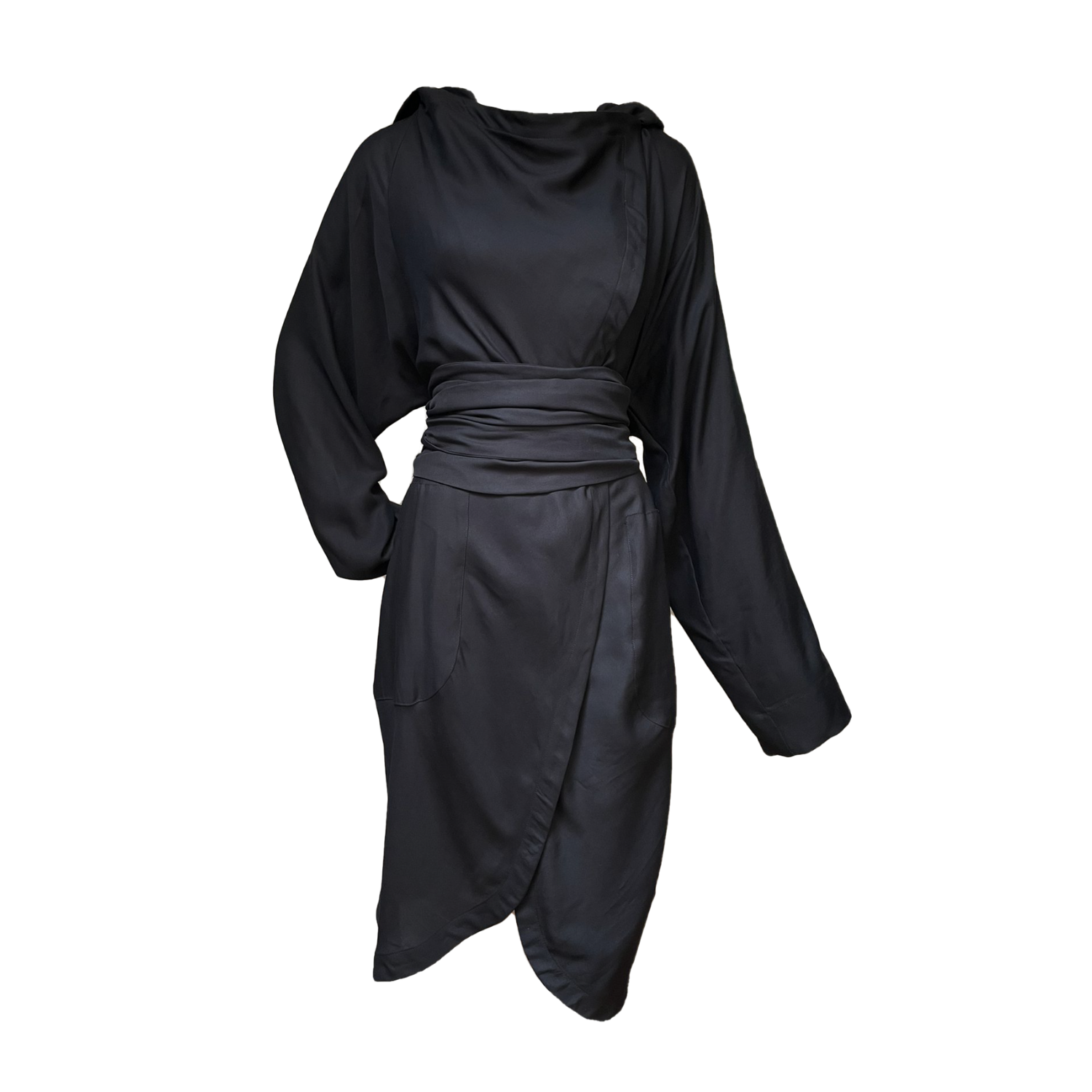 Horizon Black Kimono - 3 in 1 Kimono Dress